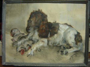 Hond Schilderij small