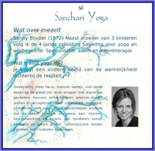 Sanny Bijvoet homepage